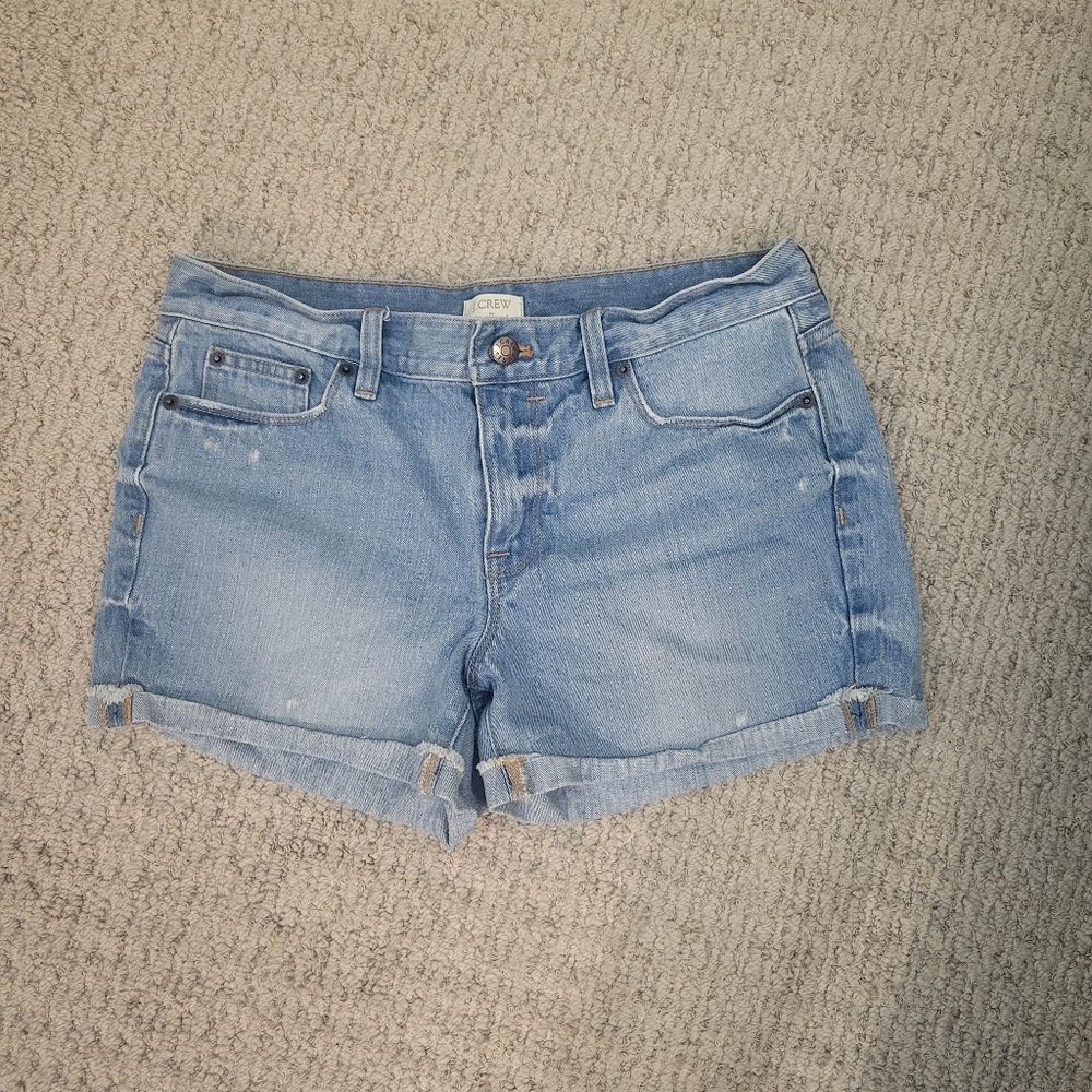 J. Crew Light Blue Denim Shorts